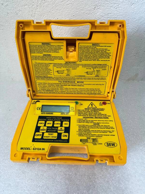 Tester izolație digital SEW 6212A IN - 3