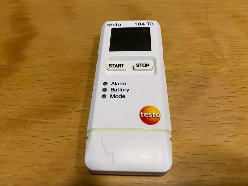 TESTO 184-T3 Temperature Data Logger For Transport Monitoring 0572 1843 - 1