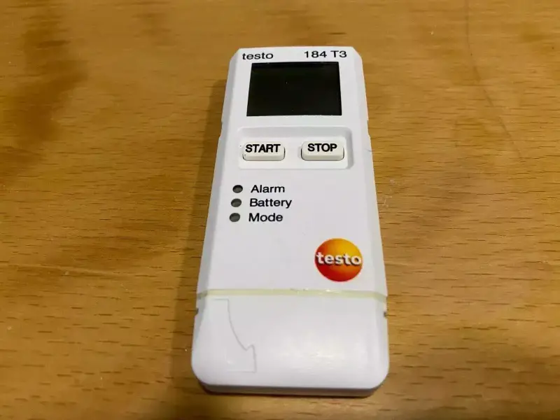 TESTO 184-T3 Temperature Data Logger For Transport Monitoring 0572 1843 - 1