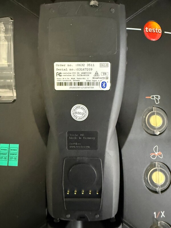 Testo 350 Analizor de Gaze de Eșapament / Flue Gas Analyzer - 6