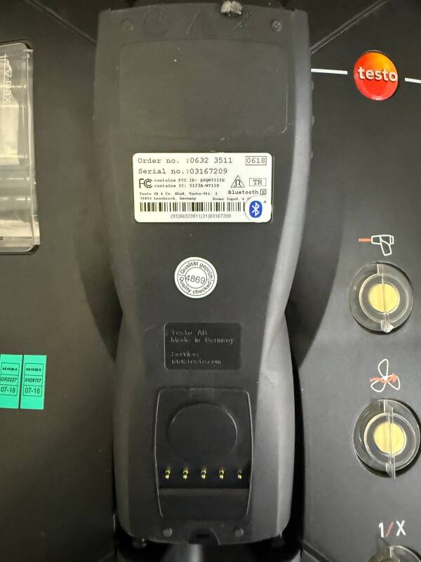 Testo 350 Analizor de Gaze de Eșapament / Flue Gas Analyzer - 6