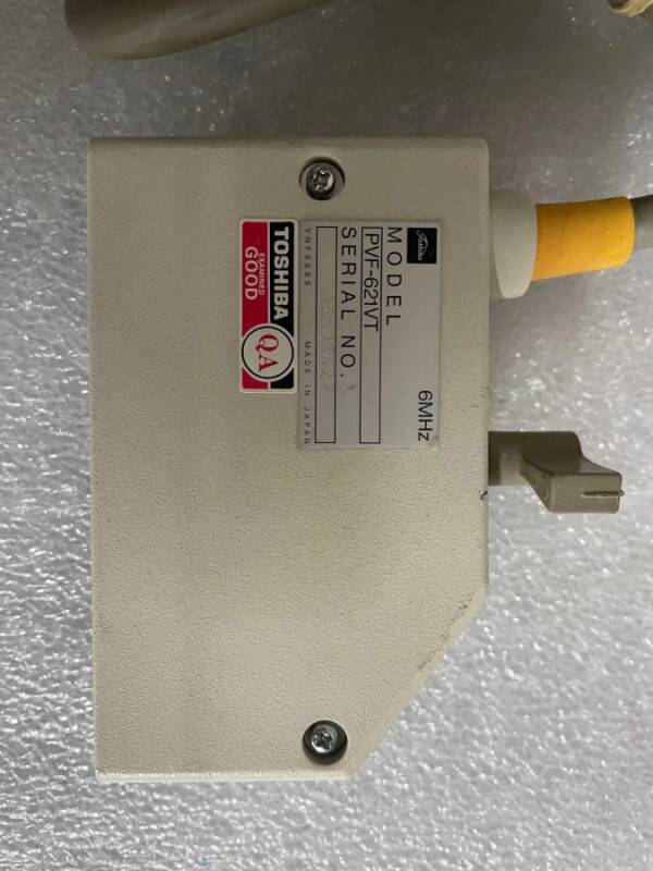 Toshiba PVF-621VT 6 MHz Ultrasound Transducer - 2