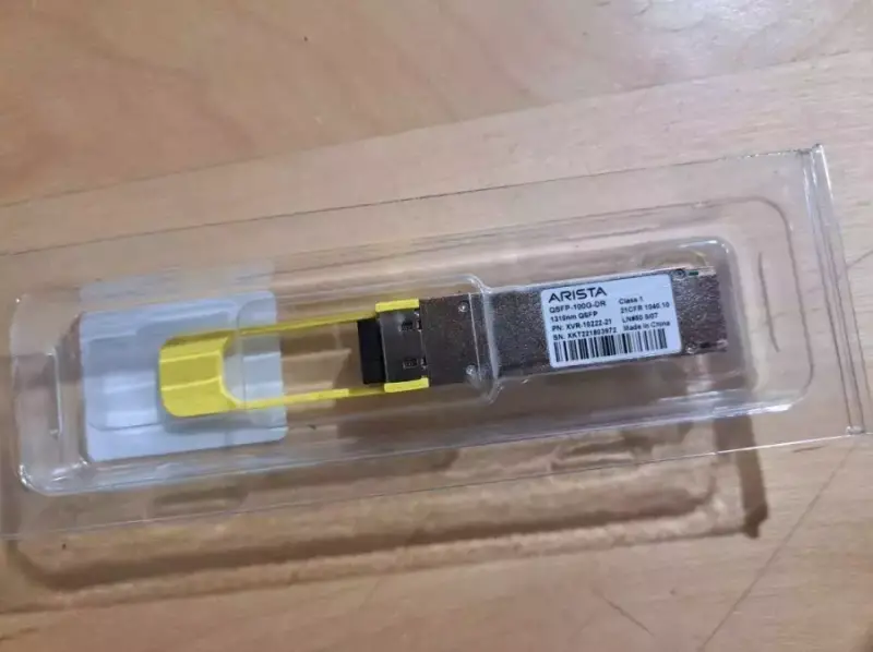Transceiver optic Arista QSFP-100G-DR QSFP28 XVR-10222-21 - 1