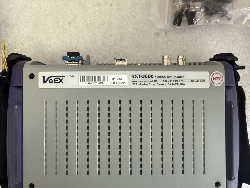 VeEX RXT-3000 Modul de Testare Multi-Serviciu – Analizor Ethernet, OTN și Fibra Optică - 6