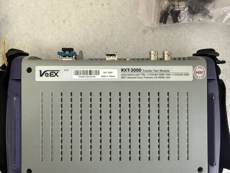 VeEX RXT-3000 Modul de Testare Multi-Serviciu – Analizor Ethernet, OTN și Fibra Optică - 6