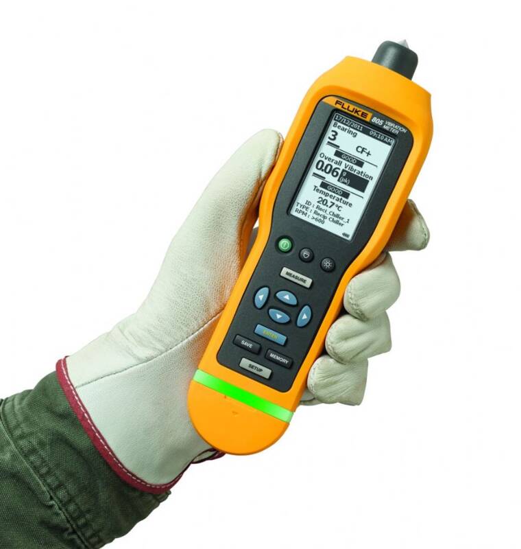 Vibrometru Fluke 805 – Instrument de Măsurare a Vibrațiilor pentru Diagnostice Precise - 1